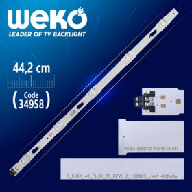S_KU6K_40_FL30_R5_REV1.0_160105_LM41-00240A - 44.2 CM 5 LEDLİ - (WK-778) (K0)