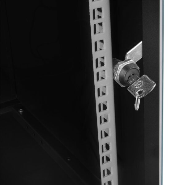 S-LINK 12U SOHO RACK KABİN 19 İNC W 530MM D 400MM KABİNET (K0) - Görsel 4