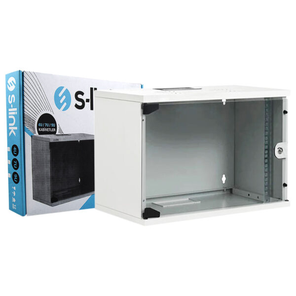 S-LINK 7U SOHO RACK KABİN 19 INC W-530MM D-400MM KABİNET (K0) - Görsel 2