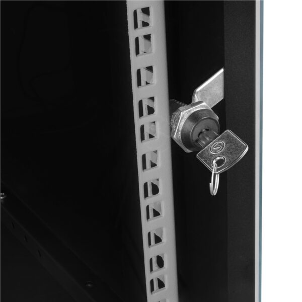 S-LINK 9U SOHO RACK KABİN 19 İNC W 530MM D 400MM KABİNET (K0) - Görsel 4