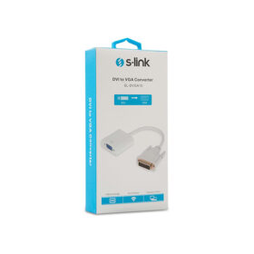 S-LINK SL-DVGA10 DVİ-D TO VGA AKTİF DÖNÜŞTÜRÜCÜ (K0)