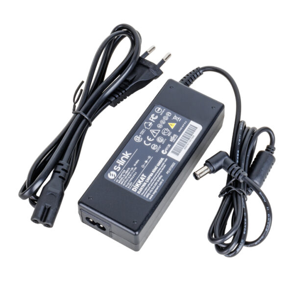 S-LINK SL-NBA70 90W 19.5 VOLT 4.74 AMPER 6.5X4.4 UÇLU SONY NOTEBOOK ADAPTÖR (SAMSUNG LED TV) (K0) - Görsel 3