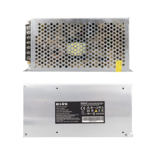 S-LINK SL-KA260 12 VOLT 20 AMPER 255 WATT METAL KASA ADAPTÖR (K0)
