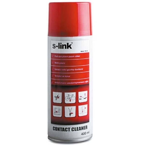 S-LINK YKS-40 YAĞLI KONTAK SPREY 400 ML (K0) - Görsel 2