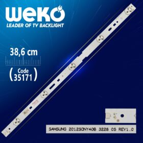 SAMSUNG 2012SONY40B 3228 05 REV1.0 - B TYPE - 38.6 CM 5 LEDLİ - (WK-262) (K0)
