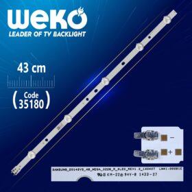 SAMSUNG_2014SVS_48_MEGA_3228_R_5LED_REV1.2 - DMGE-480SMB-R6 - 43 CM 5 LEDLİ - (WK-485) SOKETSİZ (K0)