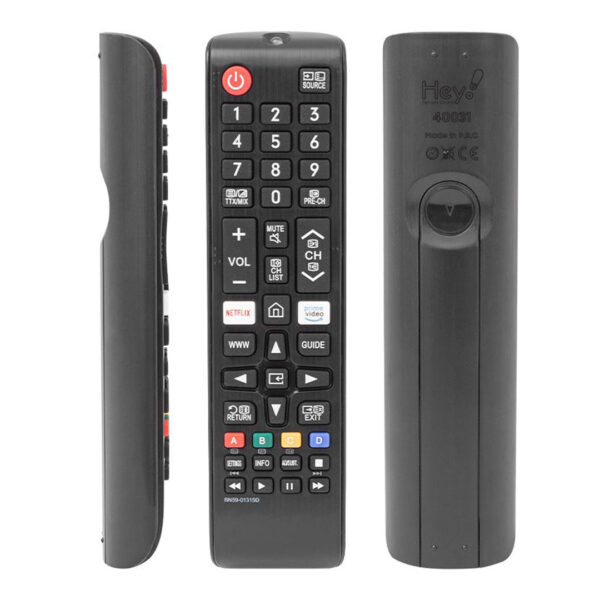 SAMSUNG NETFLIX-PRIME VIDEO TUŞLU LCD LED TV KUMANDA (40031=19844) (K0) - Görsel 2