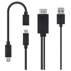SAMSUNG S2+S3+S4 + ANDROID TELEFONLAR UYUMLU HDMI ÇEVİRİCİ KABLO (K0)