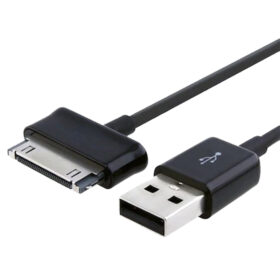 SAMSUNG TABLET DATA KABLOSU USB TO SAMSUNG 1 METRE SİYAH KABLO (K0)