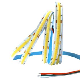 SARI 5 METRE  12V COB ŞERİT LED STRIP 200 LED 3000K FOSFORLU (K0)
