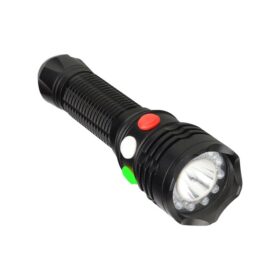 ŞARJ EDİLEBİLİR 3 WATT 3 RENKLİ LEDLİ EL FENERİ (K0)
