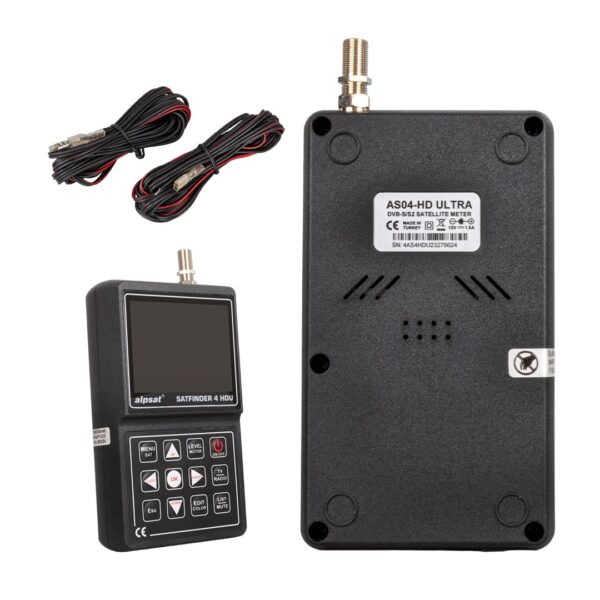 SATFINDER AS04-HDU 4 HD ULTRA 3.5 LCD EKRANLI UYDU YÖN BULUCU (K0) - Görsel 2