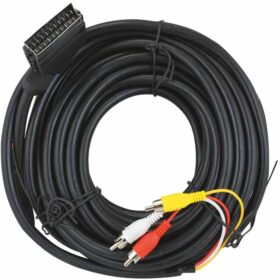 SCART 3RCA 10 METRE KABLO (K0)