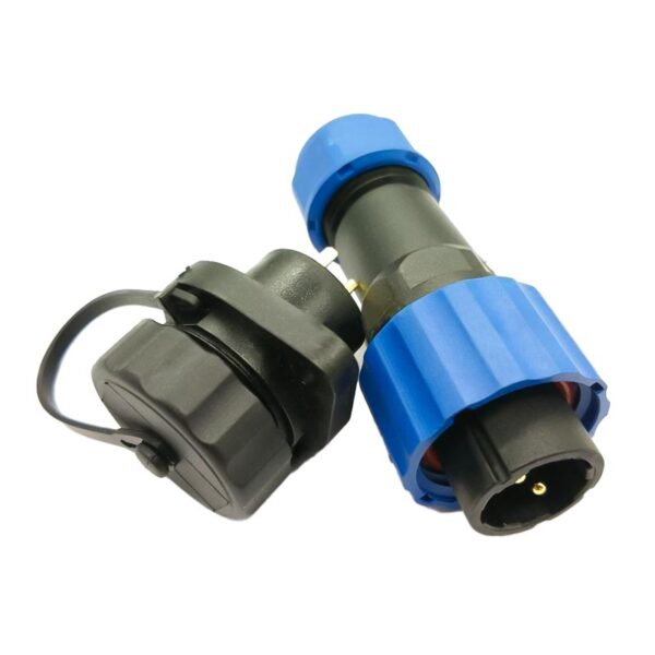 SD16 SU GEÇİRMEZ 2 PİN 16 MM KONNEKTÖR (FİŞ-SOKET / ERKEK-DİŞİ) (K0) - Görsel 3