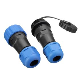 SD20 SU GEÇİRMEZ TEK PİNLİ ERKEK-DİŞİ 20 MM DÜZ KABLO KONNEKTÖR (K0)