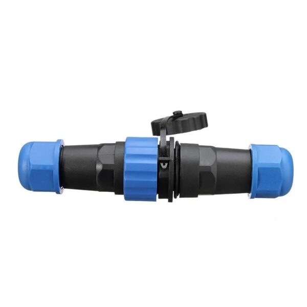 SD20 SU GEÇİRMEZ TEK PİNLİ ERKEK-DİŞİ 20 MM DÜZ KABLO KONNEKTÖR (K0) - Görsel 3