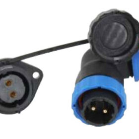 SD20 SU GEÇİRMEZ 2 PİN 20 MM KONNEKTÖR (90° DİRSEK) (K0)