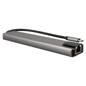 SENSEI TYP-C 8IN1 HDMI COK FONKSIYONLU USB 3.0 DOCK STATION (K0)
