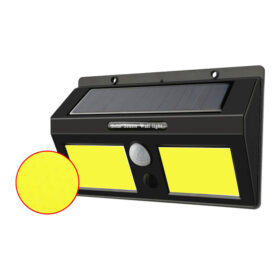 SENSÖRLÜ ÇİFTLİ SOLAR COB LED DUVAR TİPİ APLİK 96 SMD LEDLİ LAMBA (K0)