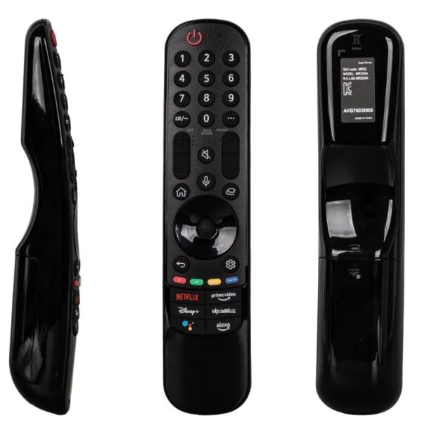 SES KOMUTSUZ LG AKB76039906 NETFLIX - PRIME VIDEO - SHAHID VIP - ALEXA TUŞLU LCD LED TV KUMANDA (K0)