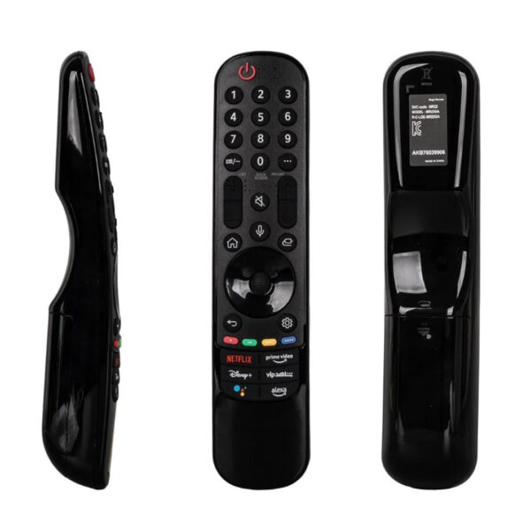 SES KOMUTSUZ LG AKB76039906 NETFLIX - PRIME VIDEO - SHAHID VIP - ALEXA TUŞLU LCD LED TV KUMANDA (K0) - Görsel 2