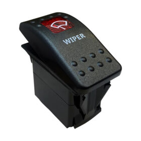 SİLECEK IŞIKLI 3P ON-OFF 12-24V MARIN SWITCH (IC-134M-S12) (K0)