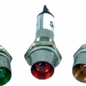 SİNYAL LAMBASI Ø8MM METAL 12V (IC-225) (K0)