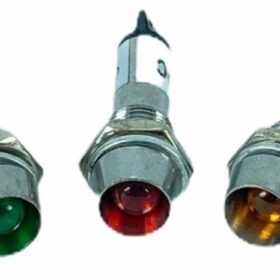 SİNYAL LAMBASI Ø8MM METAL 24V (IC-225) (K0)