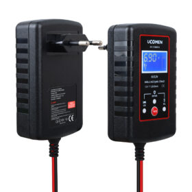 SİYAH 6/12V 2A LED GÖSTERGELİ AKÜ ŞARJ CİHAZI UC-C120201A (K0)