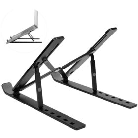 SİYAH KATLANABILIR ALUMINYUM NOTEBOOK STANDI FNC-5110ST (K0)