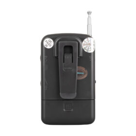 SİYAH RENK CEP TİPİ ANALOG FM RADYO VS-R104 (81) (K0)