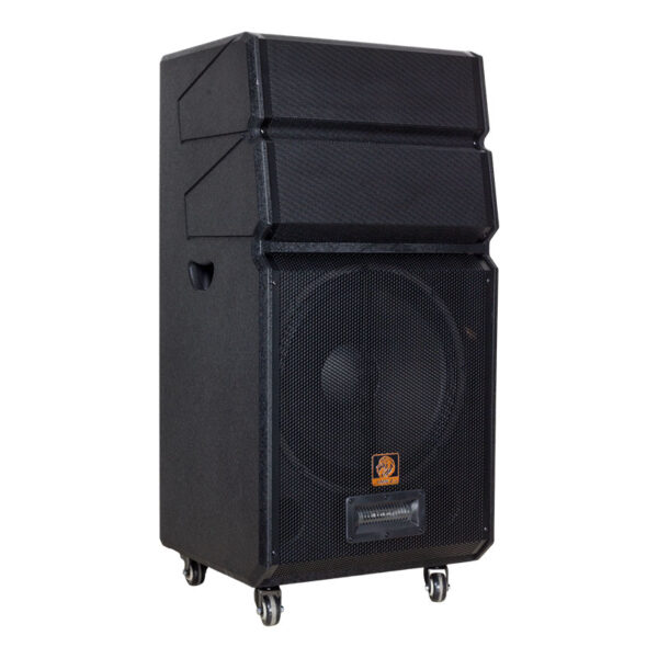 SL-1612B İKİ EL MİKROFONLU KUMANDALI USB+SD+BT+FM TAŞINABİLİR HOPARLÖR (K0) - Görsel 2