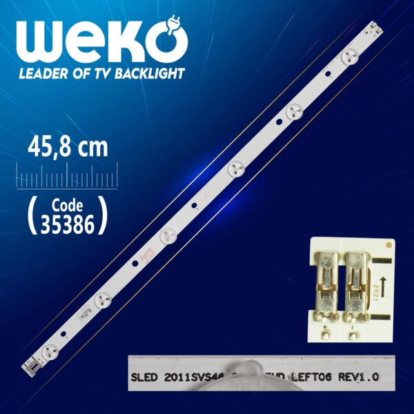 SLED 2011SVS46 3226 FHD LEFT06 REV1.0 - D1GE-460SCA-R2 - 45.8 CM 6 LEDLİ - (WK-983) (K0)