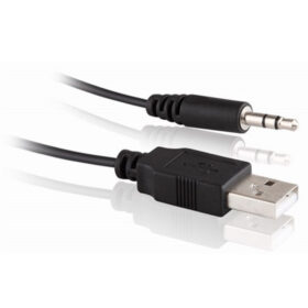 SNOPY SN-820 İNCE TASARIM 2.0 USB 1+1 PC HOPARLÖR SİYAH-GÜMÜŞ (K0)