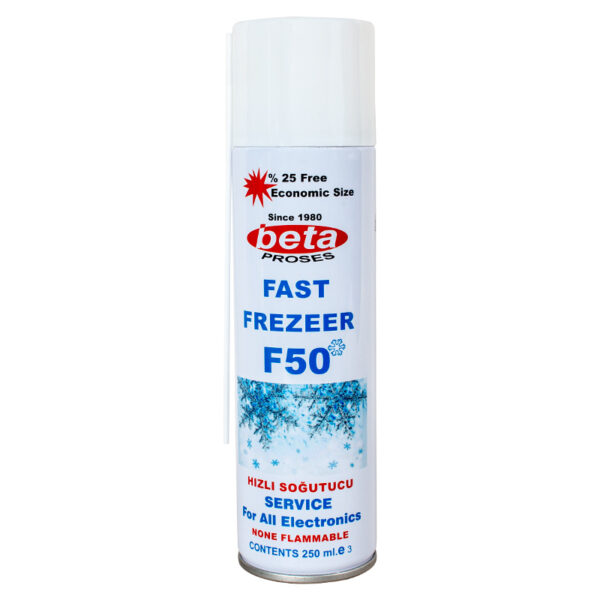 SOĞUTUCU SPREY BETA F-50 FAST FREZEER 200 ML KT-50 (K0)