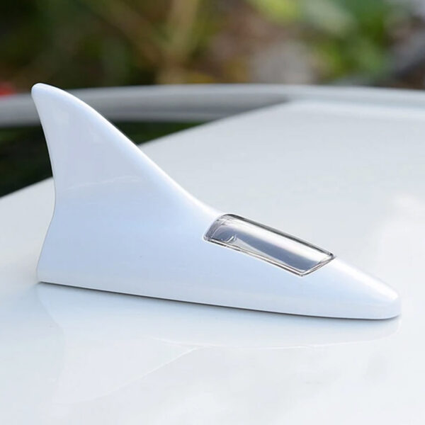 SOLAR LED IŞIKLI SHARK OTO ANTEN LAMBASI (K0) - Görsel 2