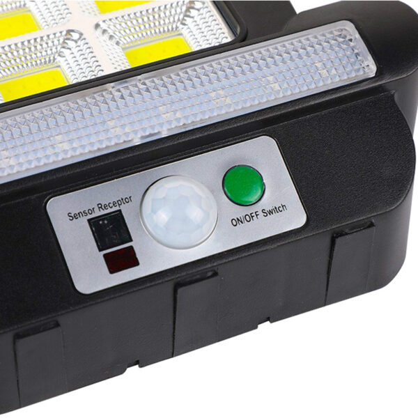 SOLARLI KUMANDALI 81 LEDLİ SENSÖRLÜ KAPI AYDINLATMASI CL-S180 (K0) - Görsel 3