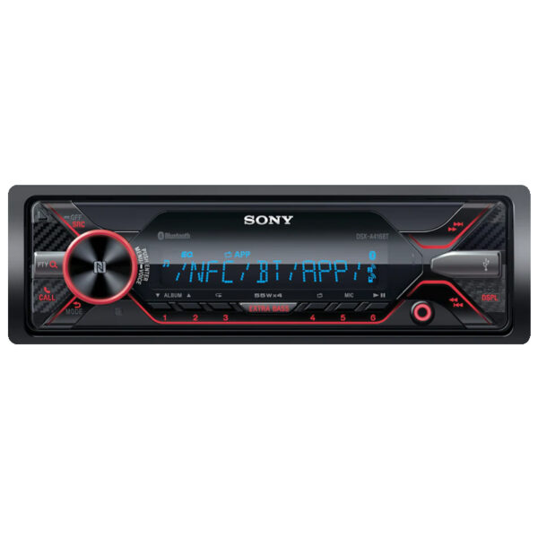 SONY DSX-A416BT USB/FM/AUX/BLUETOOTH OTO TEYP 4 X 55 WATT (K0) - Görsel 3