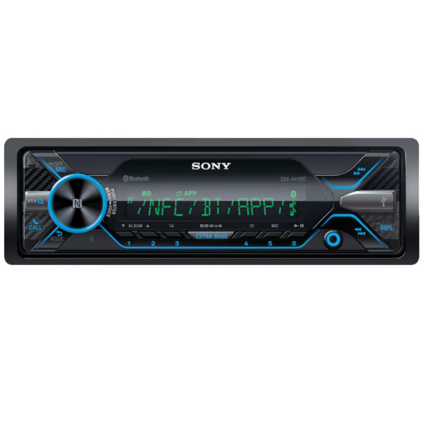 SONY DSX-A416BT USB/FM/AUX/BLUETOOTH OTO TEYP 4 X 55 WATT (K0) - Görsel 2