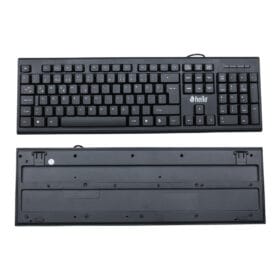 STANDART KABLOLU SİYAH USB Q KLAVYE (K0)