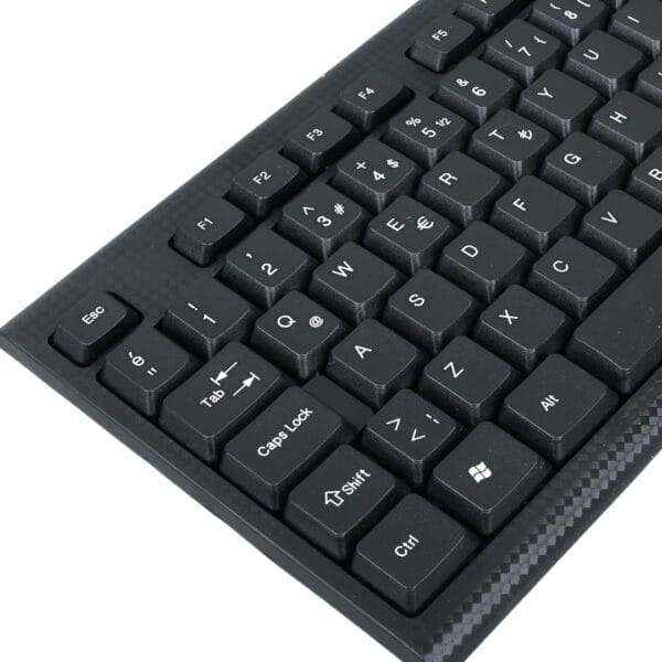 STANDART KABLOLU SİYAH USB Q KLAVYE (K0) - Görsel 3