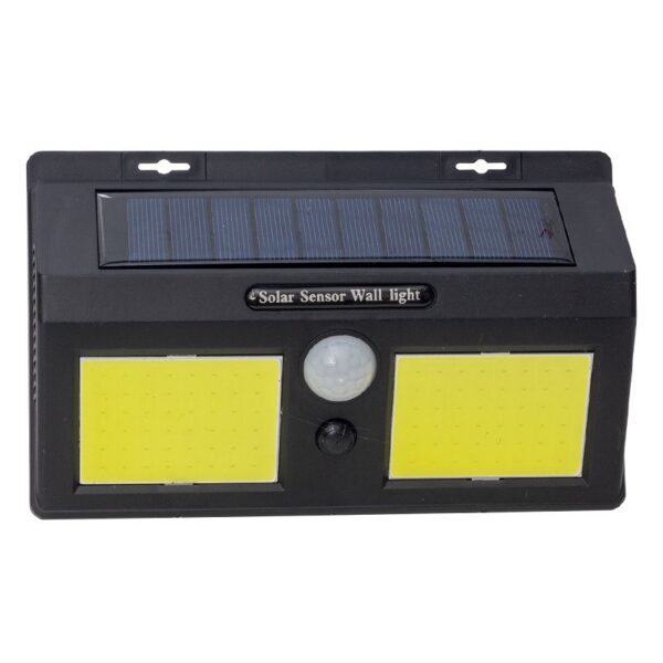 STARMAX SM-8012 SENSÖRLÜ ÇİFTLİ SOLAR COB LED DUVAR TİPİ APLİK (K0)