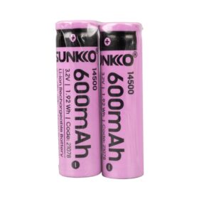 SUNKKO IFR 3.2 VOLT 600 MAH 14500 ŞARJ EDİLEBİLİR PİL  (TEKLİ) (K0)