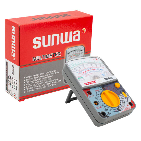 SUNWA KS-268 ANALOG ÖLÇÜ ALETİ (2542) (K0) - Görsel 3