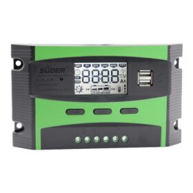 SUOER ST-C1220 12-24 VOLT 20 AMPER DİGİTAL OTOMATİK SOLAR ŞARJ REGÜLATÖRÜ  (2 USB GİRİŞLİ 5 V-2.1A) (K0)