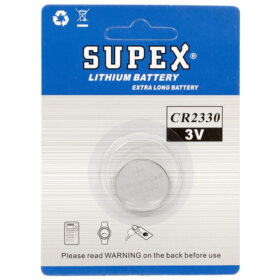 SUPEX CR2330 3V LİTYUM PİL TEKLİ (K0)