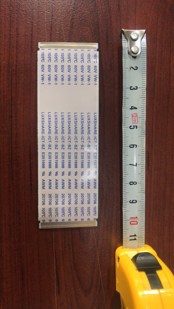 T-CON ANAKART 10 CM FLEXİ KABLO 60 PIN AWM 20706 105C 60V VW-1 E351988 (K0)