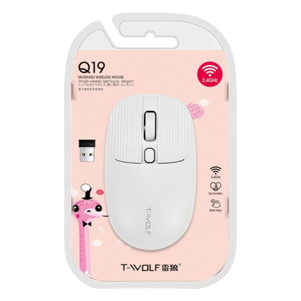 T-WOLF Q19 1000 DPI 2.4 GHZ KABLOSUZ MOUSE (K0) - Görsel 3