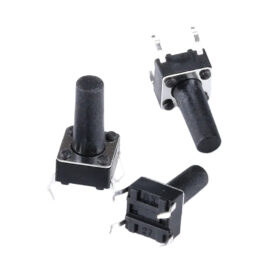 TACT SWITCH ŞASELİ 6X6X7MM IC-200 (C9 BUTON) (K0)