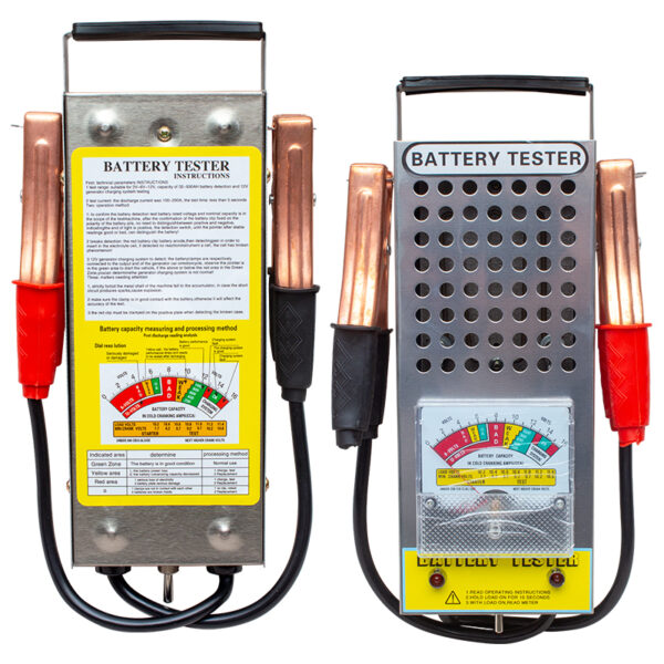 1 VOLT - 16 VOLT - 125 AMPER PROFESYONEL ANALOG AKÜ TEST CİHAZI (K0) - Görsel 2